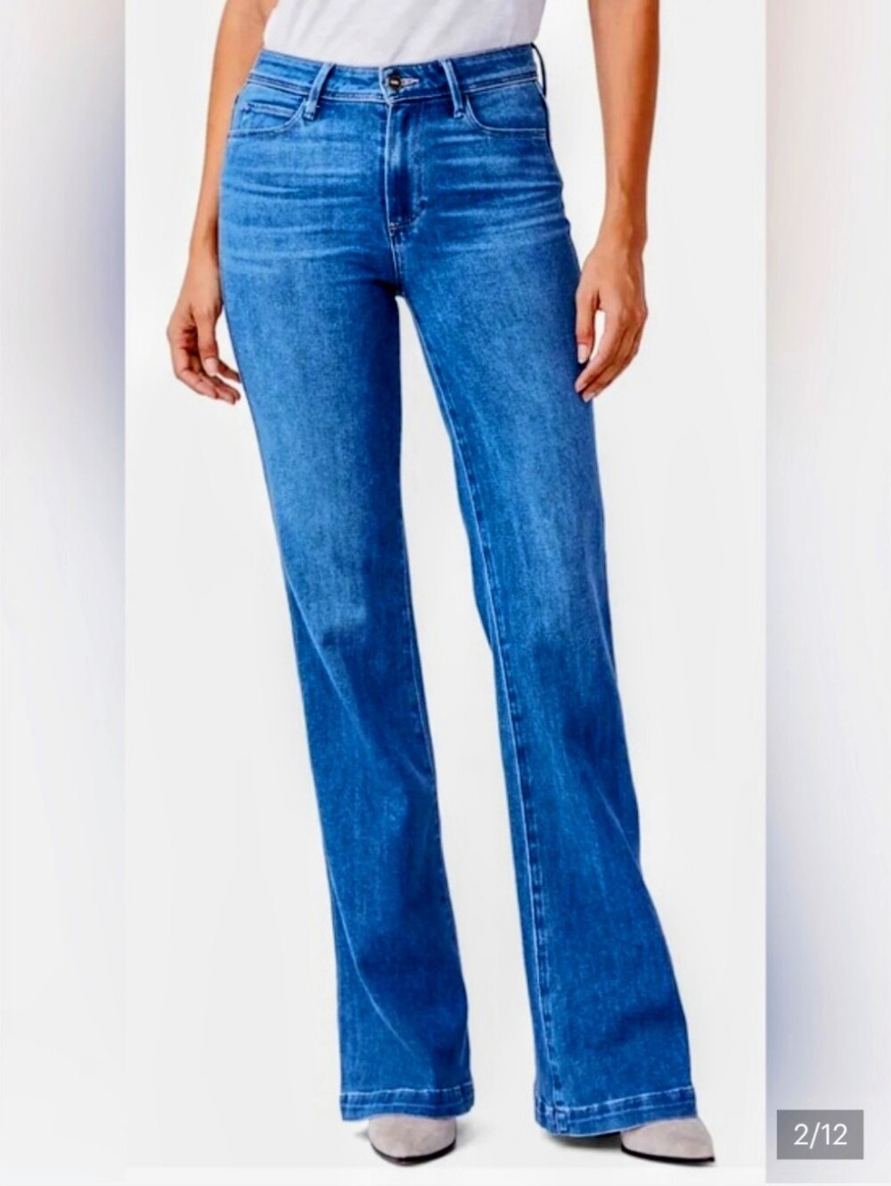 PAIGE BLUE FLARE 👖 JEANS